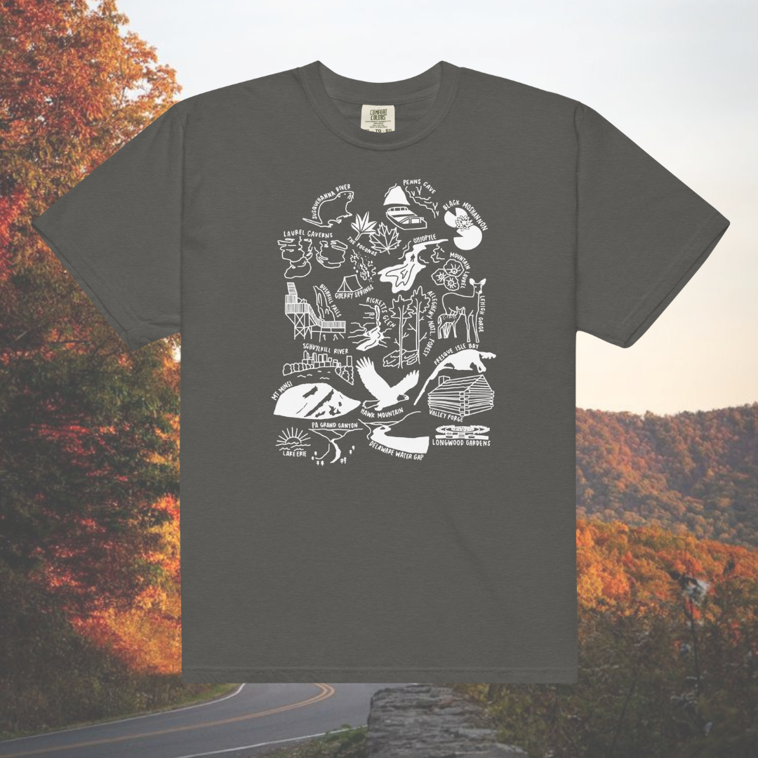Pennsylvania Nature Checklist T-Shirt