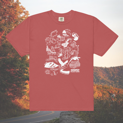 Pennsylvania Nature Checklist T-Shirt