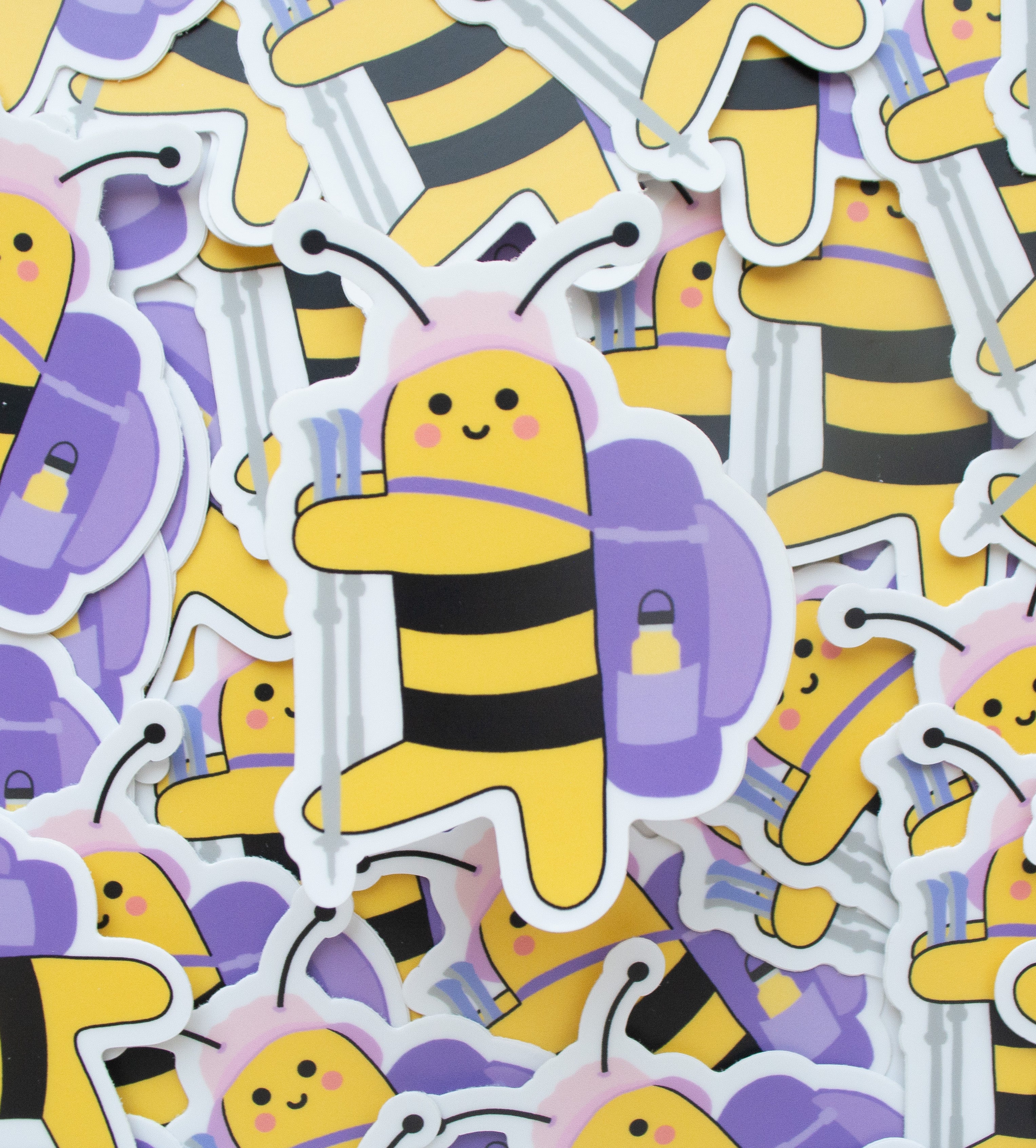Smiley Friendbee Bee Friend Stickers – Traildust